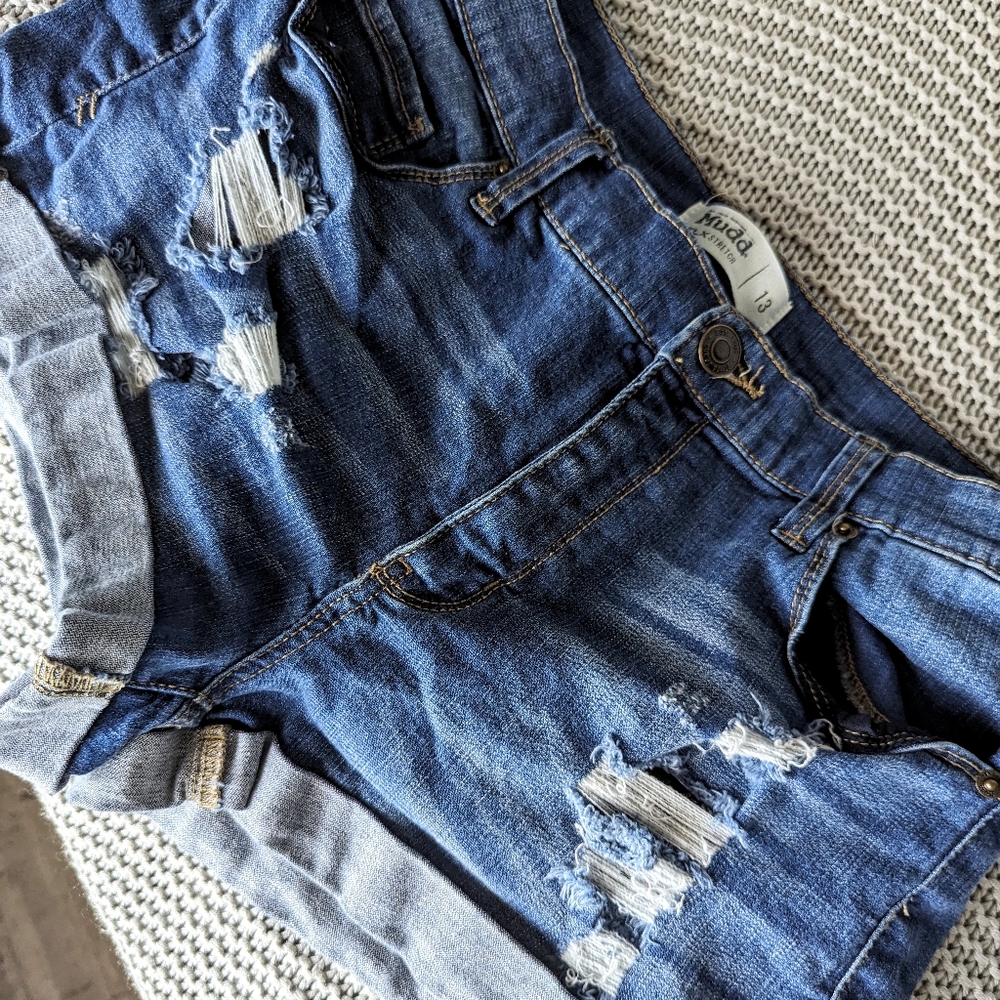 Mudd Flex Stretch Denim Shorts